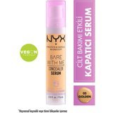 Nyx Makeup With Me 05 Golden Nemlendiricili Göz Altı ve Yüz Likit Serum Kapatıcı