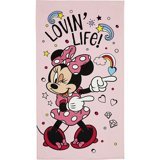 Özdilek Minnie Mouse Kadife Plaj Havlusu Çok Renkli