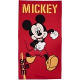 Özdilek Mickey Mouse Kadife Plaj Havlusu Çok Renkli