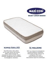 Maxi Cosi Milky Dikdörtgen Sünger Ortopedik 70x130 cm Beşik Yatağı