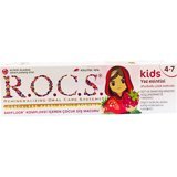 Rocs Kids Ahududulu Çilekli Florürlü 4-7 Yaş Çocuk Diş Macunu 35 ml