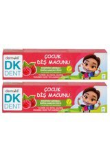 Dermokil Dk Dent Ahududulu-Adaçayı Özlü Organik Florürsüz Diş Macunu 2x50 ml