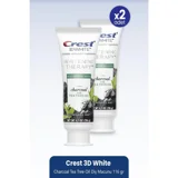 Crest 3d White Charcoal Çay Ağacı Yağlı Organik Florürsüz Diş Macunu 2x116 gr
