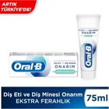 Oral-B Diş Eti Ve Diş Minesi Onarıcı Naneli Florürlü Diş Macunu 75 ml