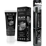 Rocs Black Edition Florürsüz Diş Macunu 60 ml