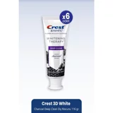 Crest 3d White Charcoal Deep Clean Organik Florürsüz Diş Macunu 6x116 gr