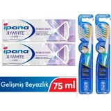 İpana 3D Boyutlu Luxe Perfection Naneli Florürlü Diş Macunu 2x75 ml