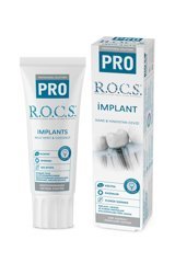 R.O.C.S. Pro Implant Hindistan Cevizi Nane Organik Florürsüz Diş Macunu 74 gr