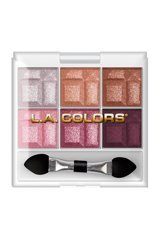 L.A Colors Delicate Toz Işıltılı Far Paleti
