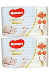 Huggies Extra Care Yenidoğan 1 Numara Cırtlı Bebek Bezi 70 Adet