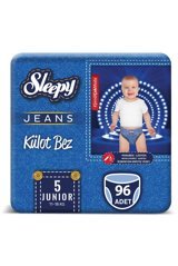 Sleepy Jeans 5 Numara Organik Külot Bebek Bezi 96 Adet