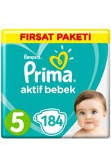 Prima Aktif Bebek Prematüre 0 Numara Cırtlı Bebek Bezi 30 Adet