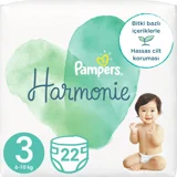Prima Harmonie 3 Numara Cırtlı Bebek Bezi 22 Adet
