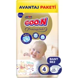 Goon Premium Soft 4 Numara Bantlı Bebek Bezi 136 Adet