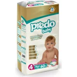 Predo Premium Comfort 4 Numara Cırtlı Bebek Bezi 60 Adet