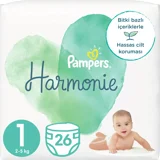 Prima Harmonie 1 Numara Cırtlı Bebek Bezi 26 Adet