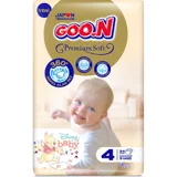Goon Premium Soft 4 Numara Bantlı Bebek Bezi 34 Adet