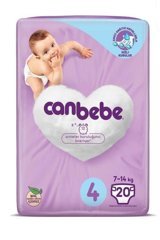 Canbebe Maxi 4 Numara Bantlı Bebek Bezi 20 Adet