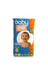 Baby&Me Aloe Vera Maxi 4 Numara Cırtlı Bebek Bezi 50 Adet
