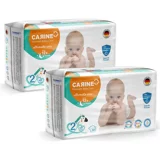 Carine Premium Mini 2 Numara Cırtlı Bebek Bezi 2x37 Adet
