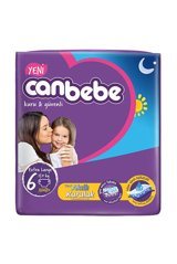 Canbebe Extra Large 6 Numara Bantlı Bebek Bezi 18 Adet