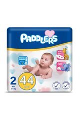 Paddlers Mini 2 Numara Organik Cırtlı Bebek Bezi 44 Adet