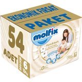 Molfix Pure & Soft 6 Numara Cırtlı Bebek Bezi 54 Adet