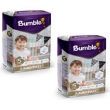 Bumble Jumbo Paket 5 Numara Cırtlı Bebek Bezi 2x52 Adet