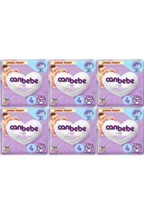 Canbebe 4 Numara Bantlı Bebek Bezi 6x30 Adet