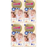 Goon Premium Soft 3 Numara Cırtlı Bebek Bezi 160 Adet