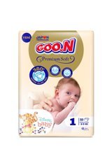 Goon Premium Soft Yenidoğan 1 Numara Cırtlı Bebek Bezi 50 Adet