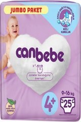 Canbebe Maxi Plus 4 Numara Bantlı Bebek Bezi 26 Adet