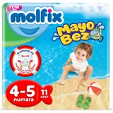 Molfix 4-5 Numara Mayo Bebek Bezi 11 Adet