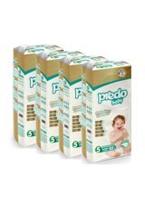 Predo Premium Comfort 5 Numara Cırtlı Bebek Bezi 4x52 Adet