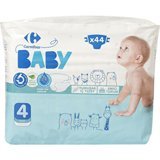 Carrefour Baby Maxi 4 Numara Cırtlı Bebek Bezi 44 Adet