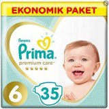 Prima Premium Care 6 Numara Cırtlı Bebek Bezi 35 Adet