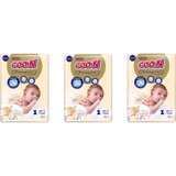 Goon Premium Soft 1 Numara Cırtlı Bebek Bezi 150 Adet