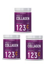 Voonka Multi Collagen Powder Toz Kolajen 3x300 gr