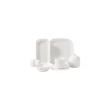 Korkmaz Kappa Collection A8620 28 Parça 6 Kişilik Porselen Kahvaltı Takımı Beyaz