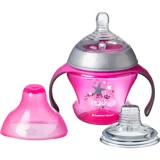 Tommee Tippee Akıtmaz Kulplu 4+ Ay 150 ml Alıştırma Bardağı Pembe