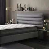 Yataş Canto 90x190 cm Başlıklı Yataklı Sandıklı Tek Kişilik Baza Seti Gri