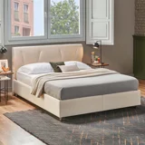 Yataş Bedding Somni 100x200 cm Başlıklı Yataklı Sandıklı Tek Kişilik Baza Seti Krem