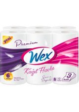 Wex Premium 3 Katlı 6'lı Rulo Kağıt Havlu