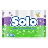 Solo 2 Katlı 6'lı Rulo Kağıt Havlu