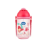 Wee Baby 171 Pipetli Akıtmaz Kulpsuz 6+ Ay 380 ml Alıştırma Bardağı Pembe