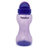 Baby Time 501-02101 Pipetli Akıtmaz Kulpsuz 250 ml Alıştırma Bardağı Mor