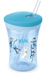 Nuk Akıtmaz Kulpsuz 12+ Ay 230 ml Alıştırma Bardağı Beyaz