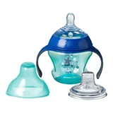 Tommee Tippee Akıtmaz Kulplu 4+ Ay 150 ml Alıştırma Bardağı Mavi