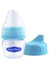 Baby Time Mini Kulpsuz 0+ Ay 30 ml Alıştırma Bardağı Mavi