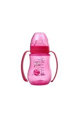 Wee Baby Akıtmaz Kulplu 250 ml Alıştırma Bardağı Pembe